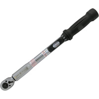 Heavy-Duty Slim Head Torque Wrench, Click, 3/8" Square Drive, 10 - 80 ft-lbs. PB Rental Co. Ltd.