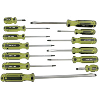 JHMSS-13 Jumbo Handle Mechanic's Screwdriver Set, 13 Pcs., Magnetic PB Rental Co. Ltd.
