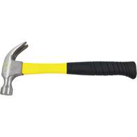 CF16F Marteau &agrave; panne fendue &agrave; manche en fibre de verre, 16 oz, Prise en Coussin&eacute;e PB Rental Co. Ltd.