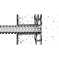 Coupe-barres d'armature rotatifs, 3/8", Tige SDS-Plus, Carbure PB Rental Co. Ltd.