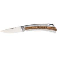 Pocket Knife with Drop Point Blade, 2-1/4" Blade, Stainless Steel Blade, Stainless Steel Handle PB Rental Co. Ltd.