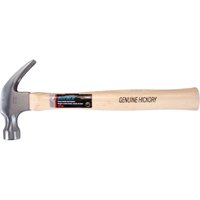 Hickory Handle Hammer, 16 oz., Wood Handle, 13" L PB Rental Co. Ltd.