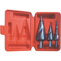Jeu de forets &eacute;tag&eacute;s, 3 morceaux, Acier rapide PB Rental Co. Ltd.