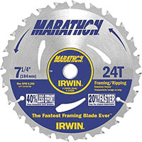 Contractor Saw Blades - Marathon&reg; Saw Blades, 7-1/4", 24 Teeth PB Rental Co. Ltd.