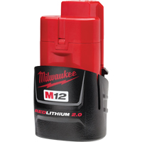 M12 Redlithium 2.0 Battery, Lithium-Ion, 12 V, 2 A PB Rental Co. Ltd.