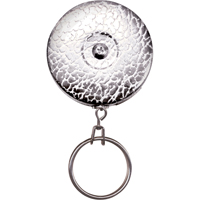 Porte-cl&eacute;s &agrave; d&eacute;vidoir The Original, Chrome, C&acirc;ble 24", Fixation Agrafe de ceinture PB Rental Co. Ltd.