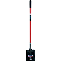 Heavy-Duty Square Shovel, Fibreglass, Carbon Steel Blade, Straight Handle, 47-1/2" Long PB Rental Co. Ltd.