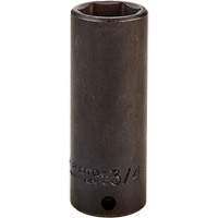 Socket, Impact, 3/4", 3/8" Drive, 6 Points, Deep PB Rental Co. Ltd.