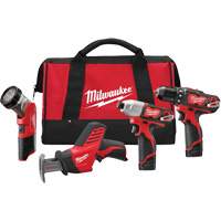 M12 Cordless 4 Tool Combo Kit, Lithium-Ion PB Rental Co. Ltd.
