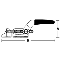 Crampons articul&eacute;s a/cliquet - S&eacute;rie 300, Force de serrage 360 lb PB Rental Co. Ltd.