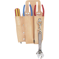Porte-outils pour monteur de ligne, Porte-outil multiple, Cuir, 3 Poches PB Rental Co. Ltd.