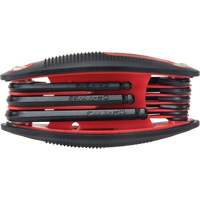 Ball End Fold-Up Hex Key Set, 9 Pcs., Imperial PB Rental Co. Ltd.
