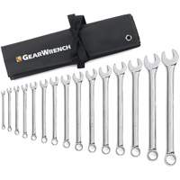 12-Point Long Pattern Wrench Set with Tool Roll, Combination, 15 Pieces, Imperial PB Rental Co. Ltd.