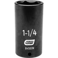 SAE Socket, Impact, 1-1/4", 1/2" Drive, 6 Points, Deep PB Rental Co. Ltd.