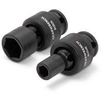 Jeu de 15 douilles m&eacute;triques flexibles universelles &agrave; chocs 3/8" &agrave; 6 pans PB Rental Co. Ltd.