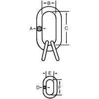 Maillon maître Cam-Alloy PB Rental Co. Ltd.
