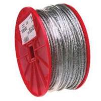 Wire Cable, 500' (152.4 m) x 1/16", 96 lbs. (0.048 tons), Galvanized PB Rental Co. Ltd.