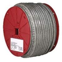 Wire Cable, 250' (76.2 m) x 3/32", 184 lbs. (0.092 tons), Vinyl Coated PB Rental Co. Ltd.