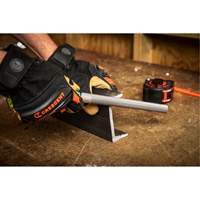 Double Cut File with Green Handle, Half Round, 8", Bastard PB Rental Co. Ltd.