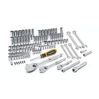 1/4", 3/8" & 1/2" Drive 6 & 12 Point Standard & Deep SAE/Metric Mechanics Tool Set PB Rental Co. Ltd.