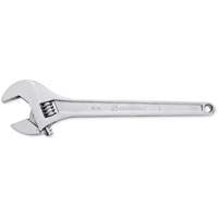 Adjustable Tapered Handle Wrench - Carded, 15" L, 1-11/16"/43 mm Max Width, Chrome/Polished PB Rental Co. Ltd.