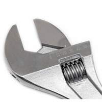 Adjustable Tapered Handle Wrench - Carded, 18" L, 2-1/16"/53 mm Max Width, Chrome/Polished PB Rental Co. Ltd.