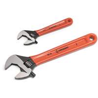 Black Oxide Wrench Set with Cushion Grips, Adjustable, 2 Pieces, Imperial and Metric PB Rental Co. Ltd.