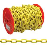 Proof Coil Chain, Low Carbon Steel, 3/16" x 100' (30.4 m) L, Grade 30, 800 lbs. (0.4 tons) Load Capacity PB Rental Co. Ltd.