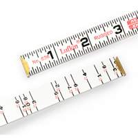 Red End&reg; Brick Mason Rule, 6' L, Wood, 1/16" Graduations PB Rental Co. Ltd.