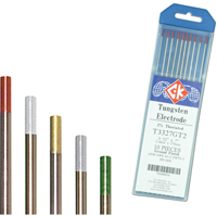 &eacute;lectrodes de tungst&egrave;ne, 0,020" dia. x 7" lo PB Rental Co. Ltd.