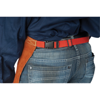 Leather Apron, Waist, 24" L, Lava Brown PB Rental Co. Ltd.