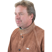 Veste de soudage, Cuir, 4T-Grand, Lava Brown PB Rental Co. Ltd.