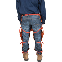 Leather Split Leg Apron & Chaps, 40" L, Lava Brown PB Rental Co. Ltd.