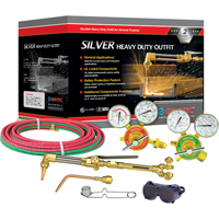 Silver Heavy-Duty Welding & Cutting Outfi ts, 3/4" Cut, 1/2" Weld PB Rental Co. Ltd.