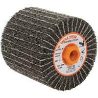 Two-In-One Finishing Drums, 4-1/4" Dia. x 4" W, 5/8"-11 Arbor, 80 Grit PB Rental Co. Ltd.