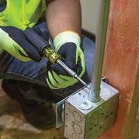 6-in-1 Multi-Bit Screwdriver/Nut Driver, Extended Reach, 9-1/8" L, Cushion Grip Handle PB Rental Co. Ltd.