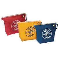 Zipper Tool Pouches, 3-Pack, Canvas, 1 Pockets, Natural PB Rental Co. Ltd.