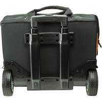 Tradesman Pro Rolling Tool Bag, Ballistic Polyester, 24 Pockets, Black/Orange PB Rental Co. Ltd.