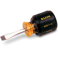 Heavy-Duty Slot Keystone Screwdriver, 5/16", 3-7/16" L, Cushion Grip Handle PB Rental Co. Ltd.