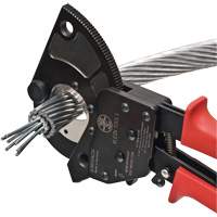 Coupe-c&acirc;ble &agrave; cliquet pour conducteurs en aluminium &agrave; &acirc;me d'acier, 13-3/4" PB Rental Co. Ltd.