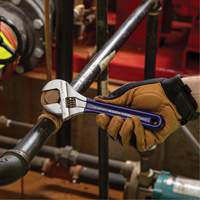 Extra-Wide Jaw Adjustable Wrench, 8" L, 1-1/2" Max Width, Plain PB Rental Co. Ltd.