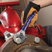 Extra-Wide Jaw Adjustable Wrench, 8" L, 1-1/2" Max Width, Plain PB Rental Co. Ltd.