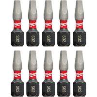 Shockwave Impact Insert Bits, Square, #2, 1/4" Drive PB Rental Co. Ltd.