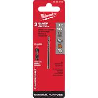 Foret s&eacute;rie courte Thunderbolt, Acier rapide, 1/16", 1-7/8" lo, 7/8" Cannelure, 135° Angle PB Rental Co. Ltd.