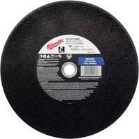 General Purpose Cut-Off Wheels, 14" x 3/32", 1" Arbor, Type 1, Aluminum Oxide, 4365 RPM PB Rental Co. Ltd.
