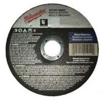 Reinforced Cut-Off Wheels, 5" x 0.045", 7/8" Arbor, Type 1, Aluminum Oxide, 13580 RPM PB Rental Co. Ltd.