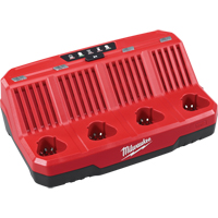 Chargeur s&eacute;quentiel avec quatre baies M12 , 12 V, Lithium-ion PB Rental Co. Ltd.