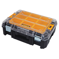 TSTAK&reg; V Organizer with Clear Lid, 17-1/4" x 13" x 6", Black PB Rental Co. Ltd.