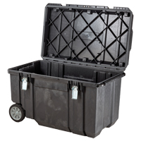 TOUGH CHEST Mobile Storage, 38-29/32" x 23-3/32" x 24-5/16", Black PB Rental Co. Ltd.