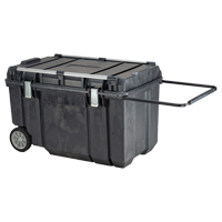 TOUGH CHEST Mobile Storage, 38-29/32" x 23-3/32" x 24-5/16", Black PB Rental Co. Ltd.